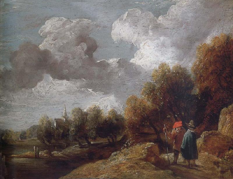 John Constable Landscape after Teniers oil painting picture